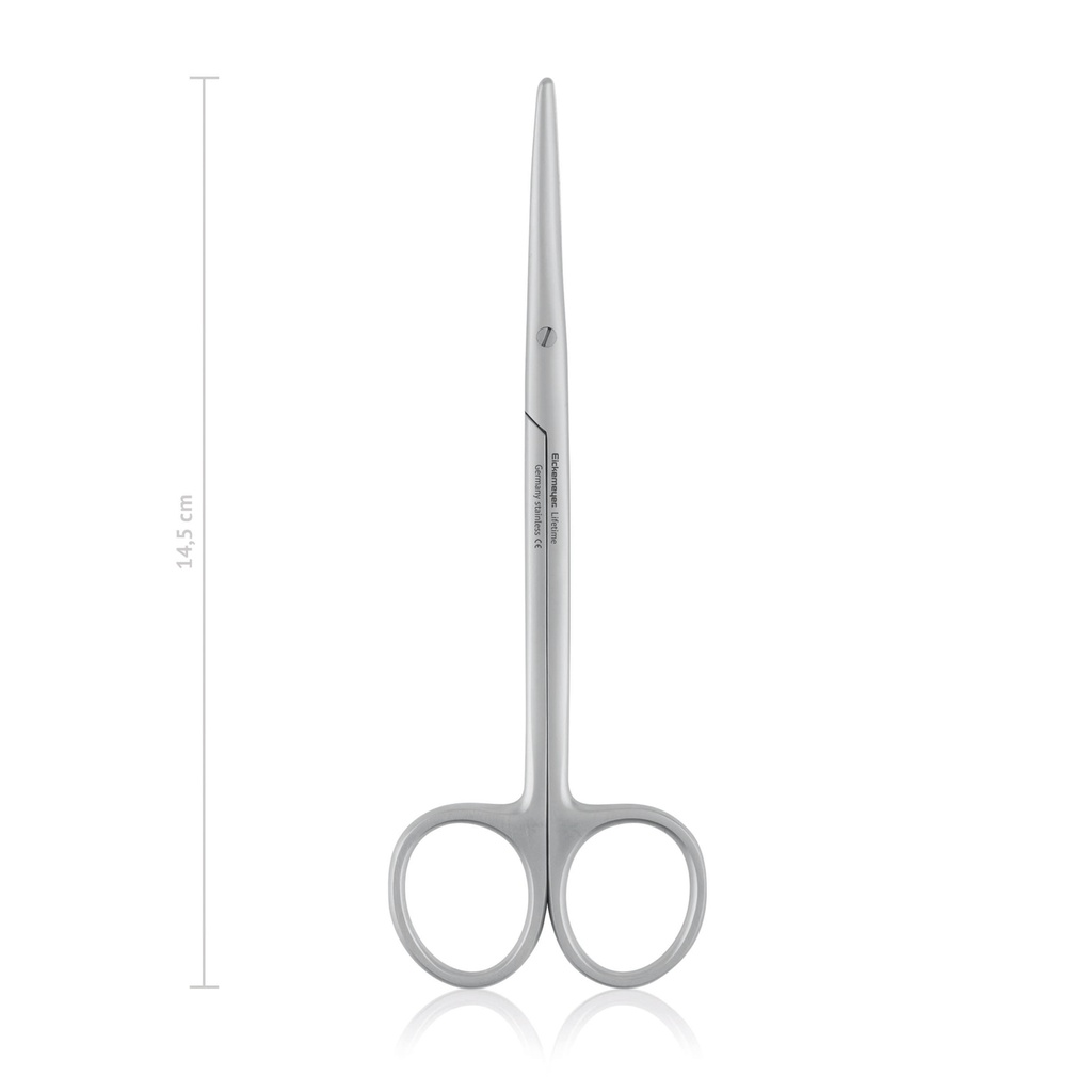 [118314] METZENBAUM Scissors, Very fine, st / st, (Length: 145mm, Form: curved)