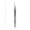 Tissue Forceps Adson-Brown - Delicate, 9 x 9 teeth, (Length: 120mm)