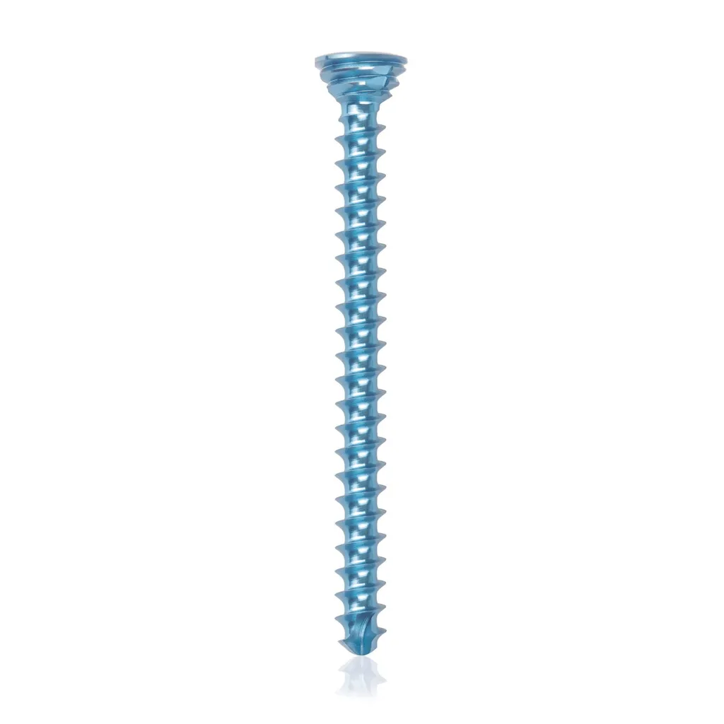 [185600] Titanium locking screw 2.7 x32mm Light Blue