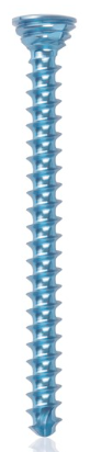[185600] Titanium locking screw 2.7 x32mm Light Blue