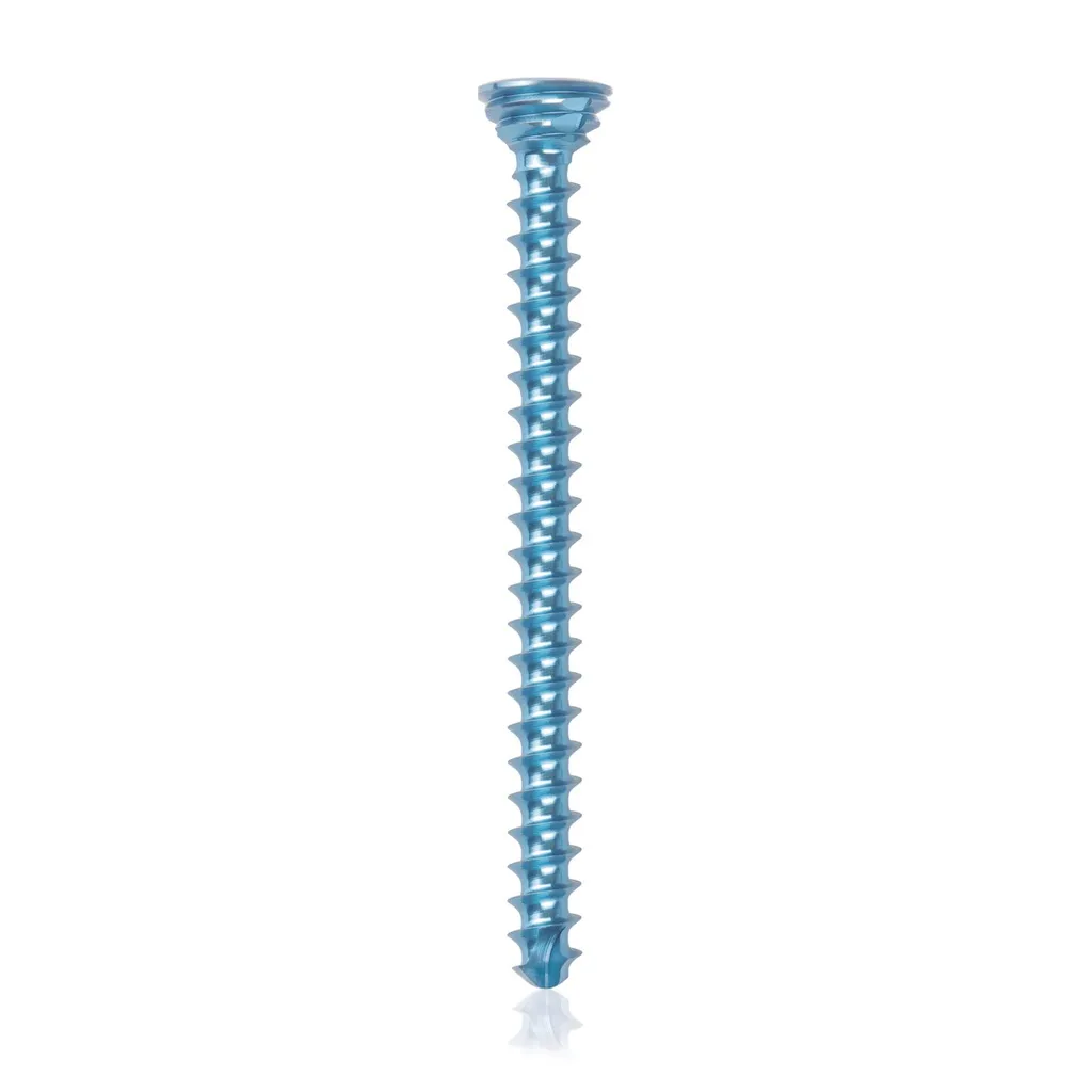 [185601] Titanium locking screw 2.7 x34mm Light Blue