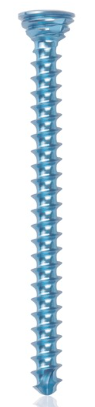 [185601] Titanium locking screw 2.7 x34mm Light Blue