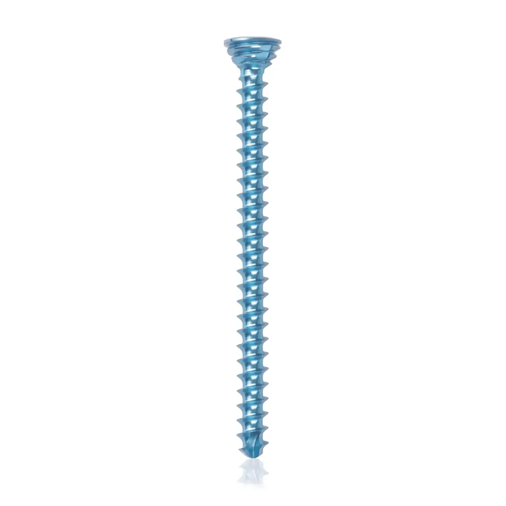 [185602] Titanium locking screw 2.7 x36mm Light Blue