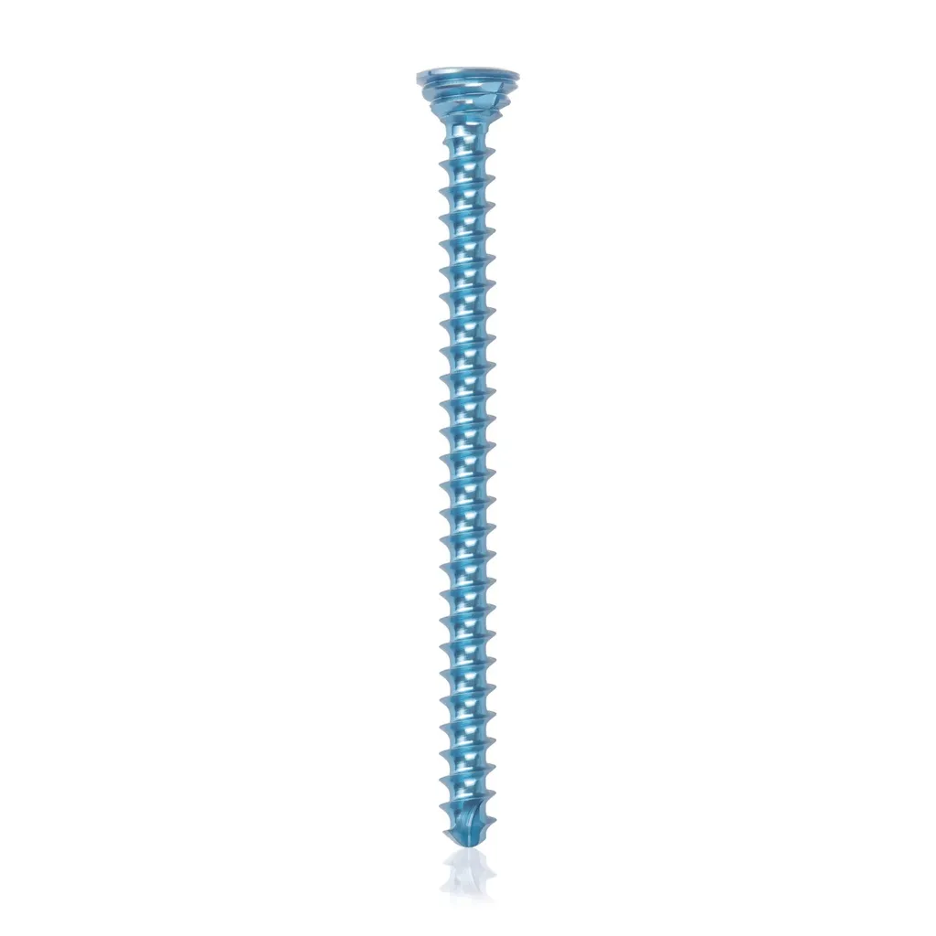 [185603] Titanium locking screw 2.7 x38mm Light Blue