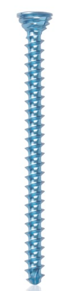 [185603] Titanium locking screw 2.7 x38mm Light Blue