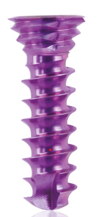 [185571] Titanium locking screw 3.5 x 12mm Magenta