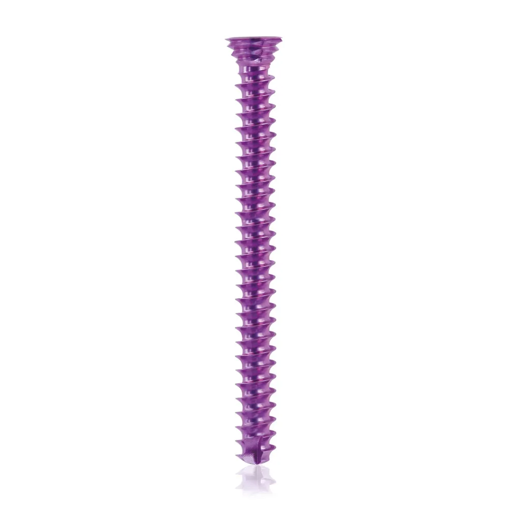 [185583] Titanium locking screw 3.5 x 36mm Magenta