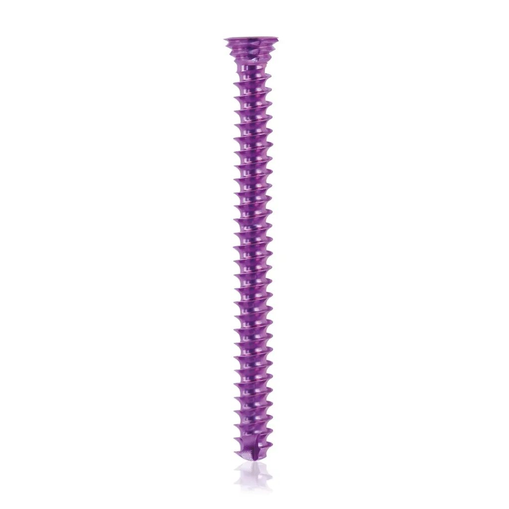 [185584] Titanium locking screw 3.5 x 38mm Magenta