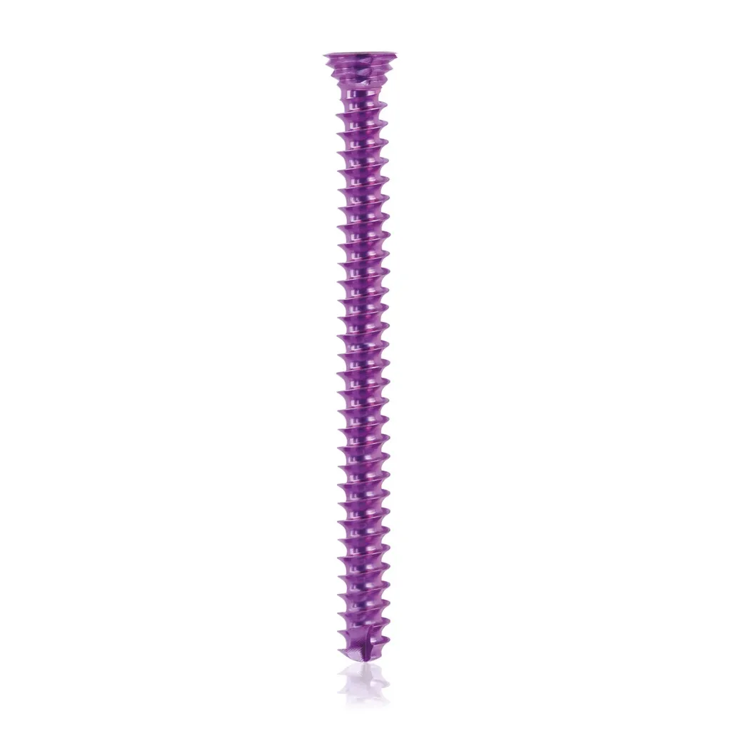 [185585] Titanium locking screw 3.5 x 40mm Magenta