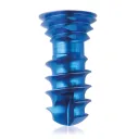 Titanium locking screw 4.0 x 10mm Dark Blue