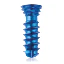Titanium locking screw 4.0 x 12mm Dark Blue