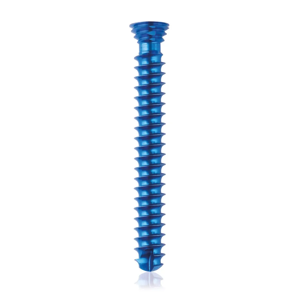 [185462] Titanium locking screw 4.0 x 30mm Dark Blue