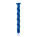 Titanium locking screw 4.0 x 30mm Dark Blue