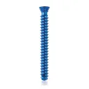 Titanium locking screw 4.0 x 32mm Dark Blue