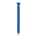 Titanium locking screw 4.0 x 36mm Dark Blue