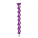 Titanium locking screw 3.5 x 28mm Magenta