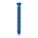 Titanium locking screw 4.0 x 28mm Dark Blue