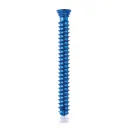 Titanium locking screw 4.0 x 34mm Dark Blue