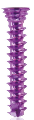[185574] Titanium locking screw 3.5 x 18mm Magenta
