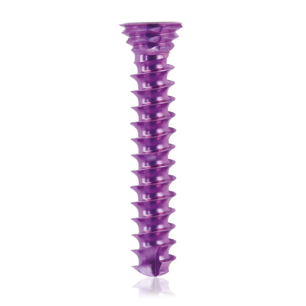 [185575] Titanium locking screw 3.5 x 20mm Magenta