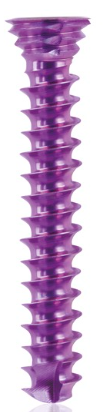 [185576] Titanium locking screw 3.5 x 22mm Magenta