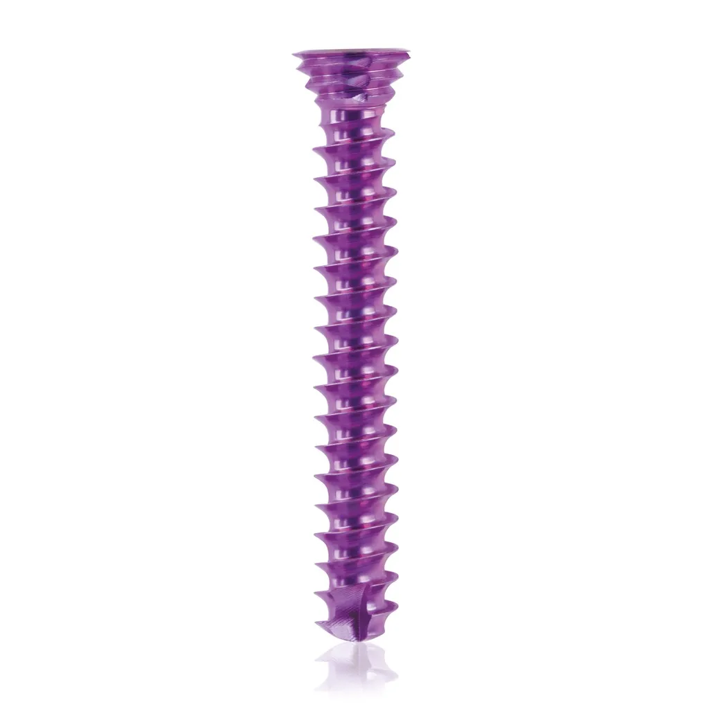 [185577] Titanium locking screw 3.5 x 24mm Magenta
