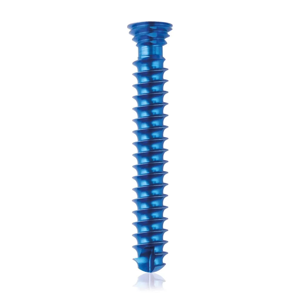 [185460] Titanium locking screw 4.0 x 26mm Dark Blue