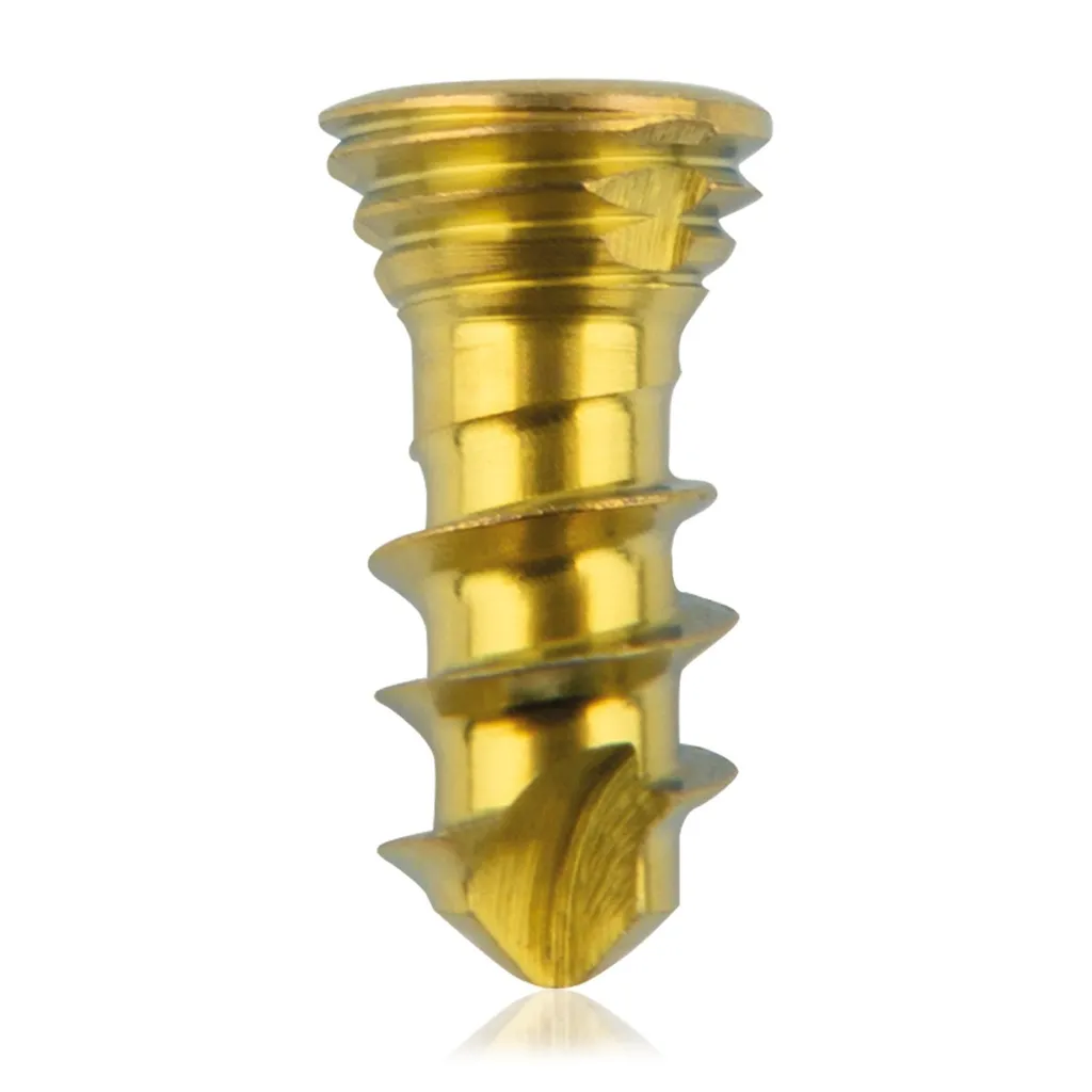 Titanium locking screw 2.3 x 6mm Gold