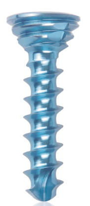 Titanium locking screw 2.7 x12mm Light Blue