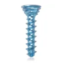 Titanium locking screw 2.7 x12mm Light Blue