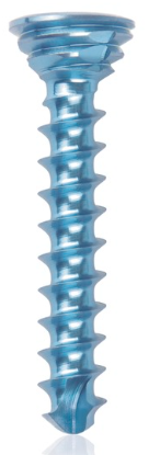 [185538] Titanium locking screw 2.7 x16mm Light Blue