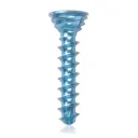 Titanium locking screw 2.7 x14mm Light Blue