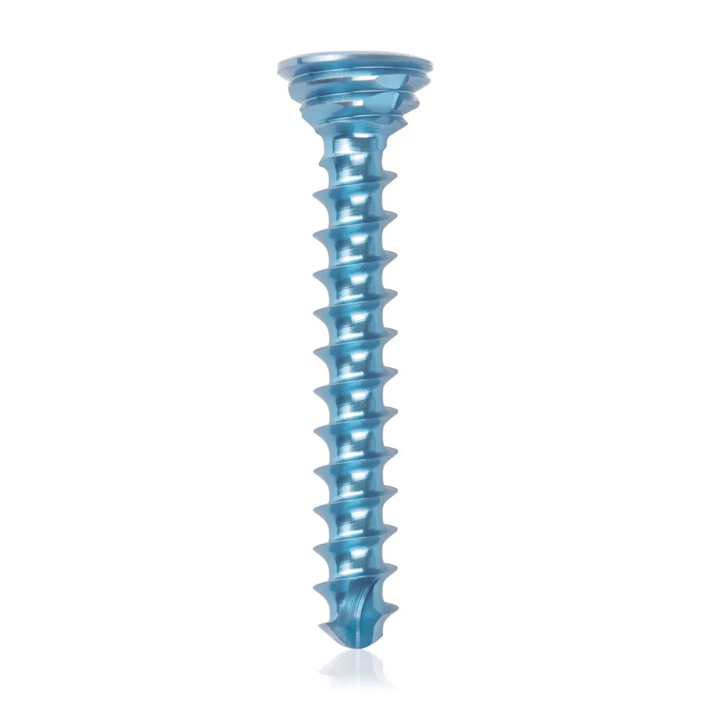 [185540] Titanium locking screw 2.7 x20mm Light Blue