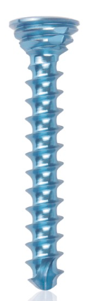 [185540] Titanium locking screw 2.7 x20mm Light Blue