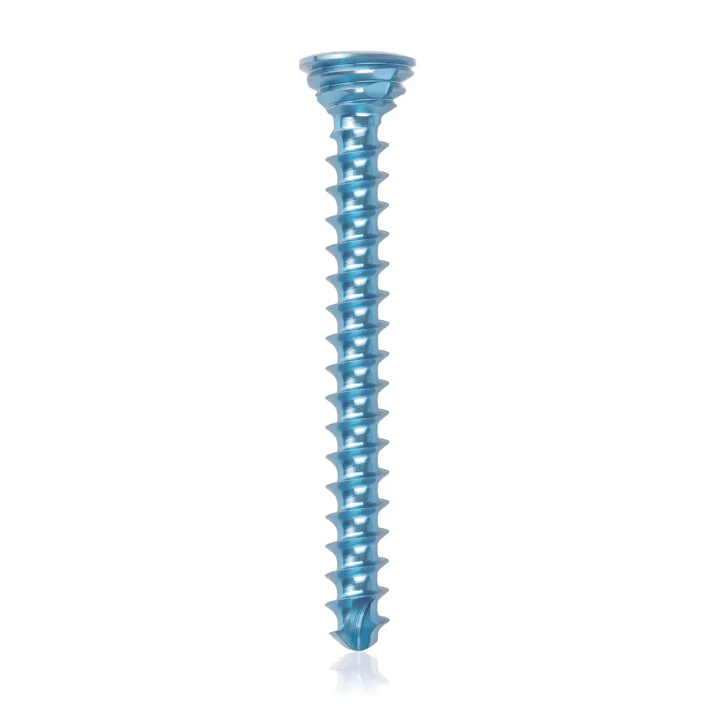 Titanium locking screw 2.7 x26mm Light Blue