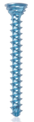 [185542] Titanium locking screw 2.7 x24mm Light Blue