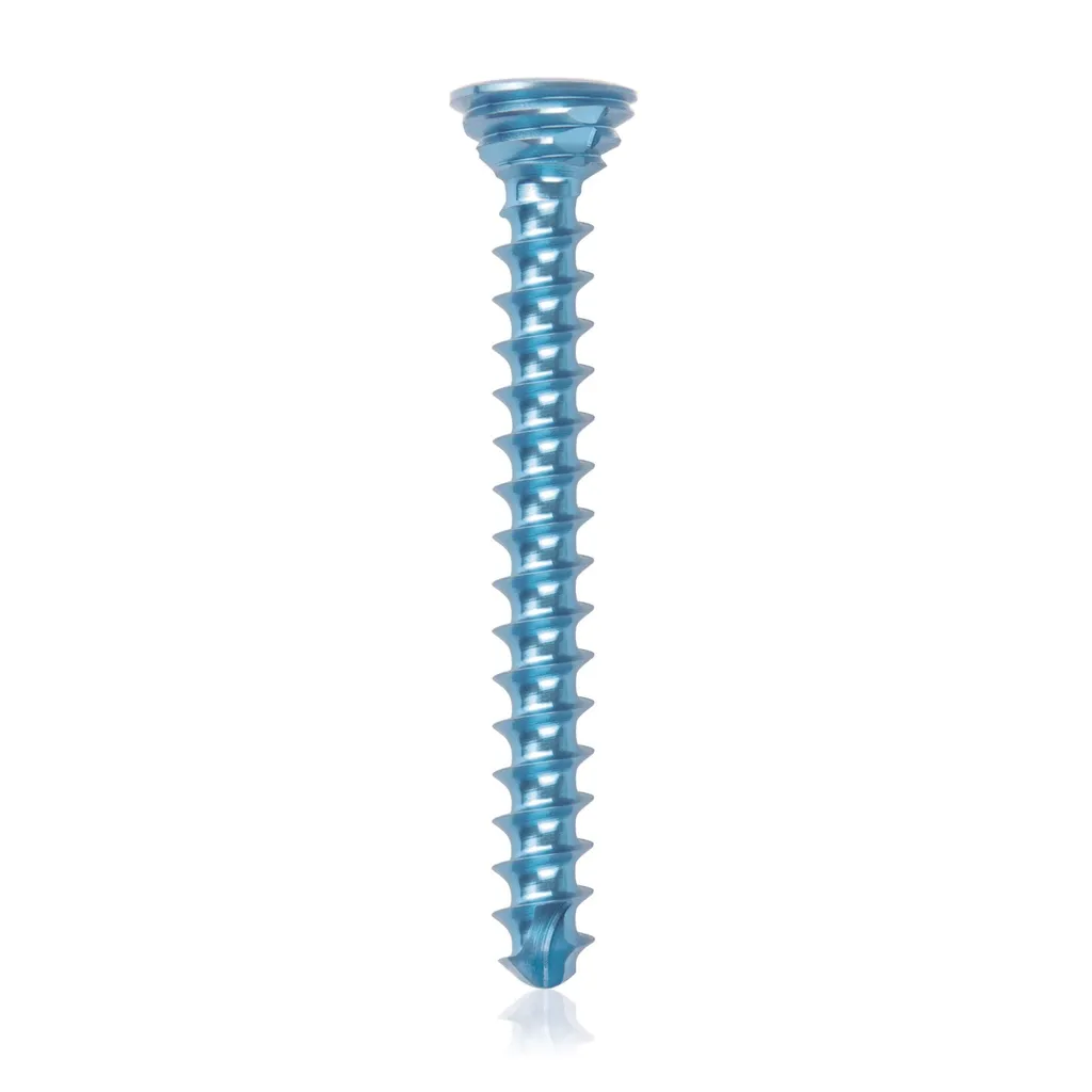 [185542] Titanium locking screw 2.7 x24mm Light Blue