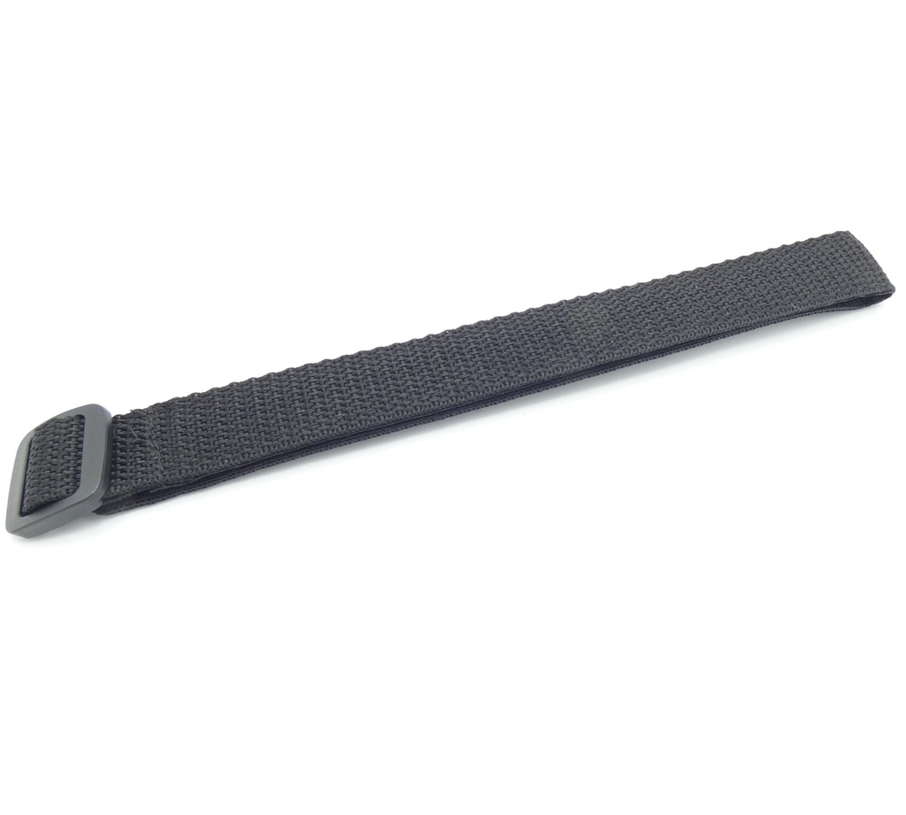 [605931] Sangle Velcro pour Pawsitioner M/L/XL - Noir Longue (oeillet au bout)
