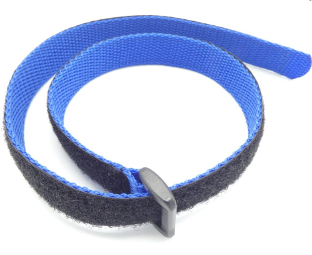 [605928] Sangle Velcro pour Pawsitioner S/XS - Bleu, Courte