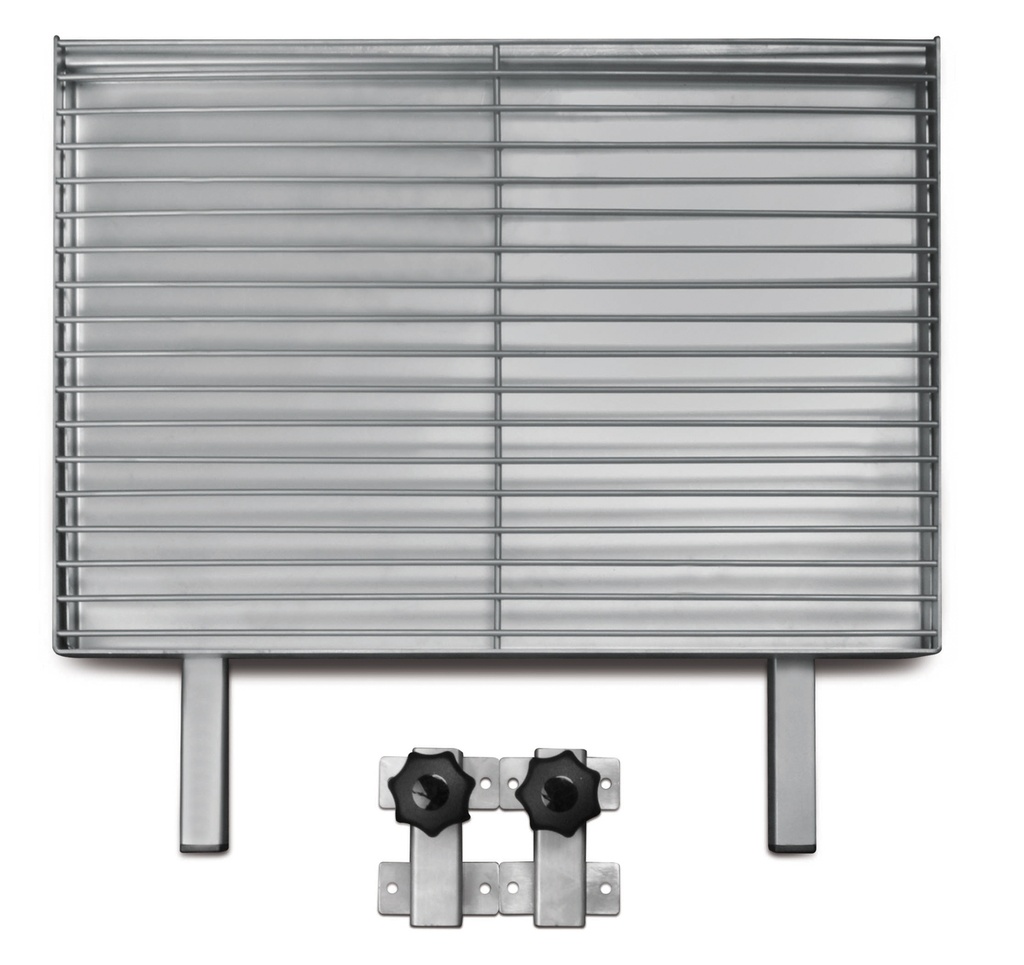 [605101] Drip pan with grid